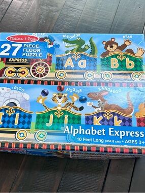 Melissa & Doug Alphabet Express Jumbo Jigsaw Floor Puzzle